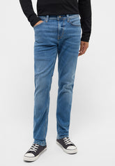 Mustang Vegas Slim Męskie Spodnie Jeansowe Jeansy Dżinsy Denim Blue 1015495 5000 583